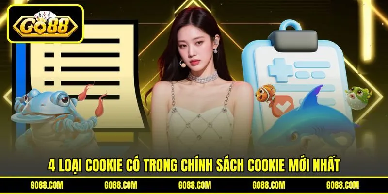4 loại cookie có trong chính sách Cookie mới nhất