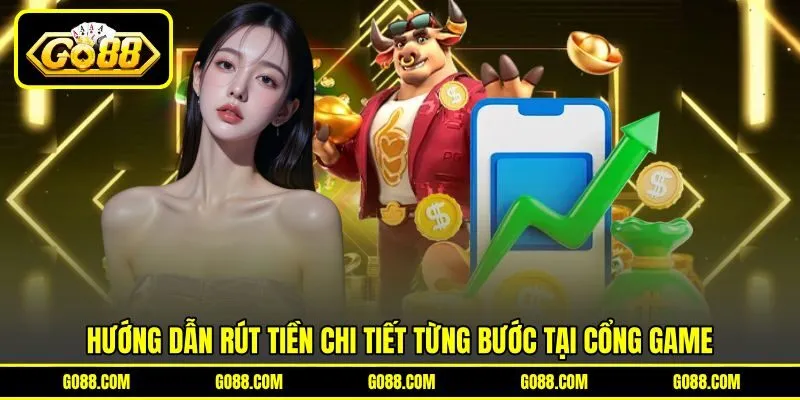 Hướng dẫn rút tiền chi tiết từng bước tại cổng game