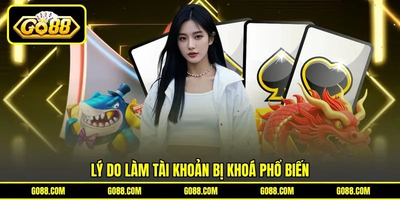 Lý do làm tài khoản bị khoá phổ biến Lý do làm tài khoản bị khoá phổ biến