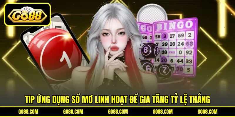 Tip ứng dụng sổ mơ linh hoạt để gia tăng tỷ lệ thắng